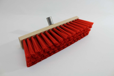 Preview: Straßenbesen mit Kratzkante aus Edelstahl, 40 cm